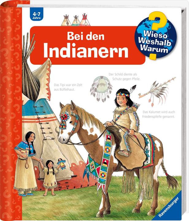 Ravensburger Bei den Indianern (Deutsch, Angela Weinhold, 2014)
