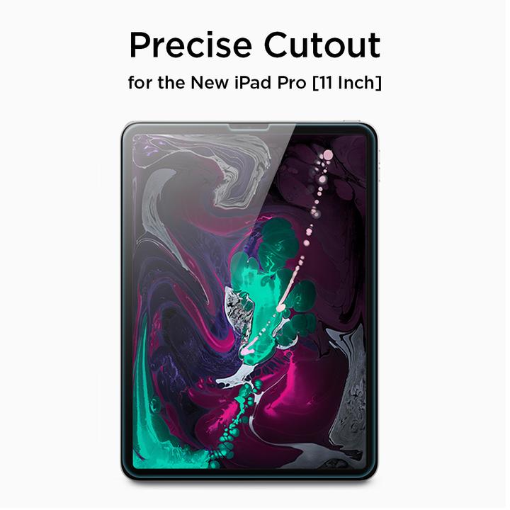 Produktbild Spigen tempered glass Glas.TR Slim for iPad Air 4 2020 / 5 2022 (1 Stück, iPad Air 2022 (5. Gen))