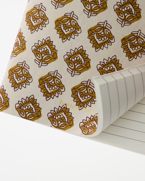 Produktbild House Doctor Notizbuch, HDWrite, Beige/Burgundy/Orange