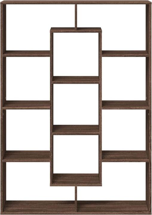 Produktbild VidaXL Bücherregal Raumteiler Wandregal Standregal Regal Braun Eichen-Optik