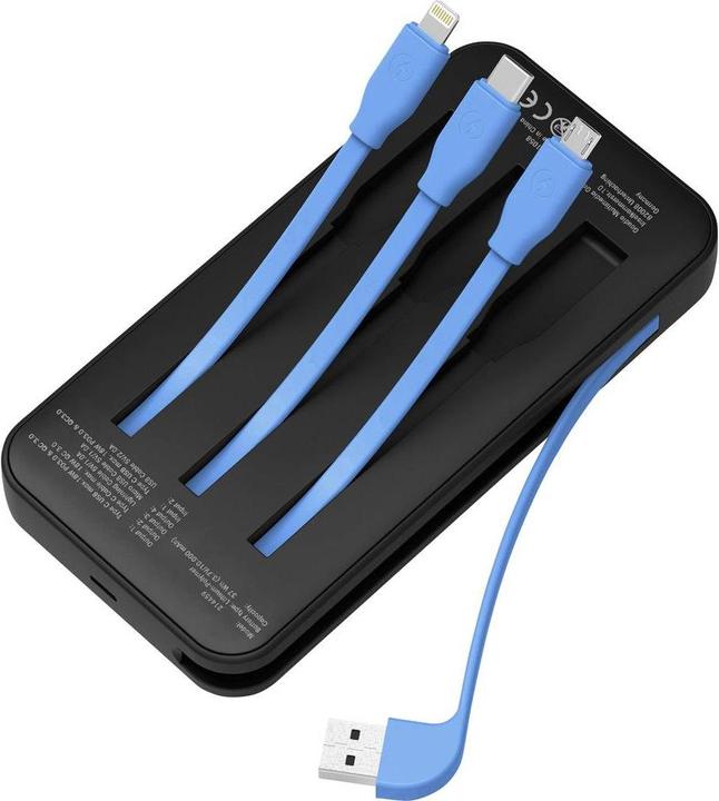 Immagine prodotto Xlayer Powerbank Plus AllinOne (10000 mAh, 18 W, 37 Wh)