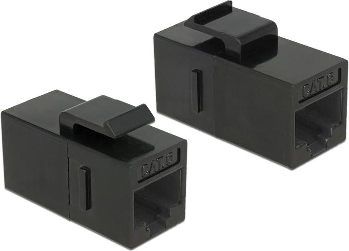 Delock Keystone module Cat.6, UTP, black (Keystone module)