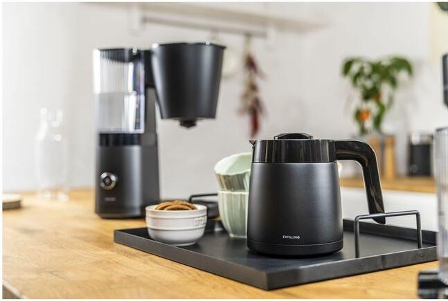 Actual product image Zwilling Enfinigy Filter Coffee Maker w. Thermos Black 1.25l