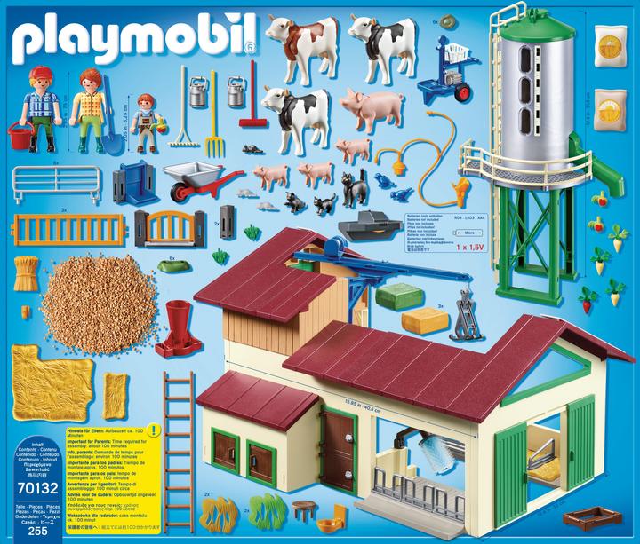Produktbild Playmobil Grosser Bauernhof mit Silo (70132, Playmobil Country)