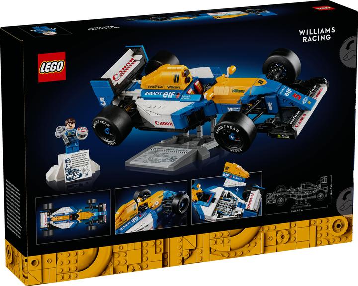 Image du produit LEGO Williams Racing FW14B mit Nigel Mansell (10353, LEGO Icons)