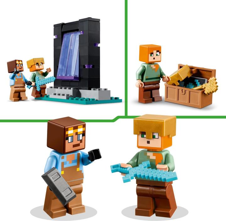 Image du produit LEGO 21252 L'armurerie (21252, LEGO Minecraft)