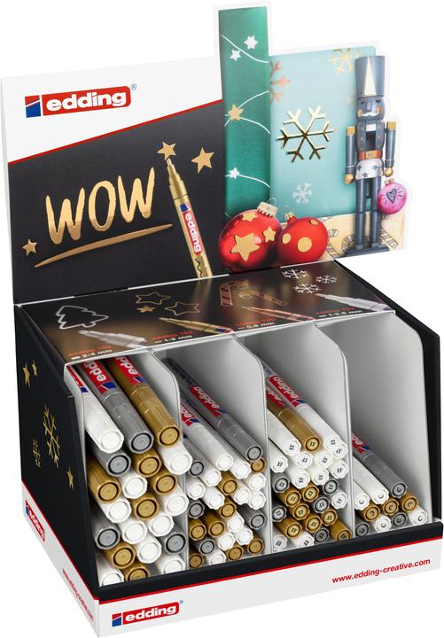 Edding Lackmarker 'Xmas' (Multicolor, 81 x)
