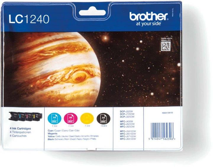 Brother LC-1240VALBP Value Pack (M, FC, Y, C)