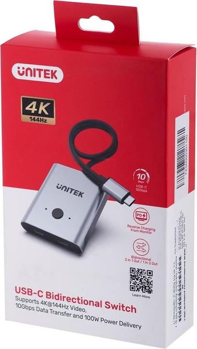 Actual product image Unitek D1078A (USB-C, 3 Ports)