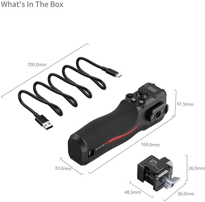 Actual product image SmallRig Handle with Follow Focus for DJI RS Series 4329 (Gimbal focus aid)