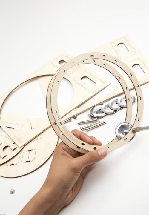 Image du produit Kikkerland Kit de bricolage TAMBURIN