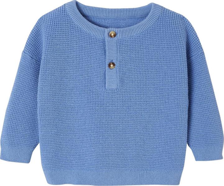 Immagine prodotto Vertbaudet Baby Henley-Pullover aus Waffelpikee (68)