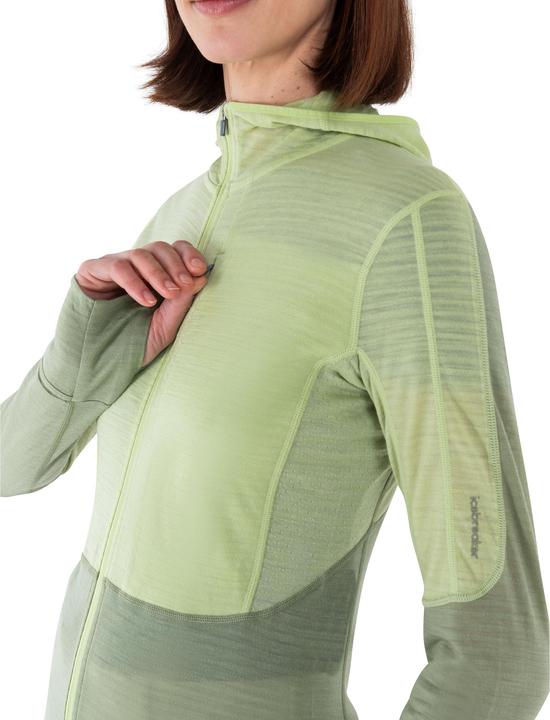 Actual product image Icebreaker Women's Realfleece Descender L/S Zip Hoodie (XL)