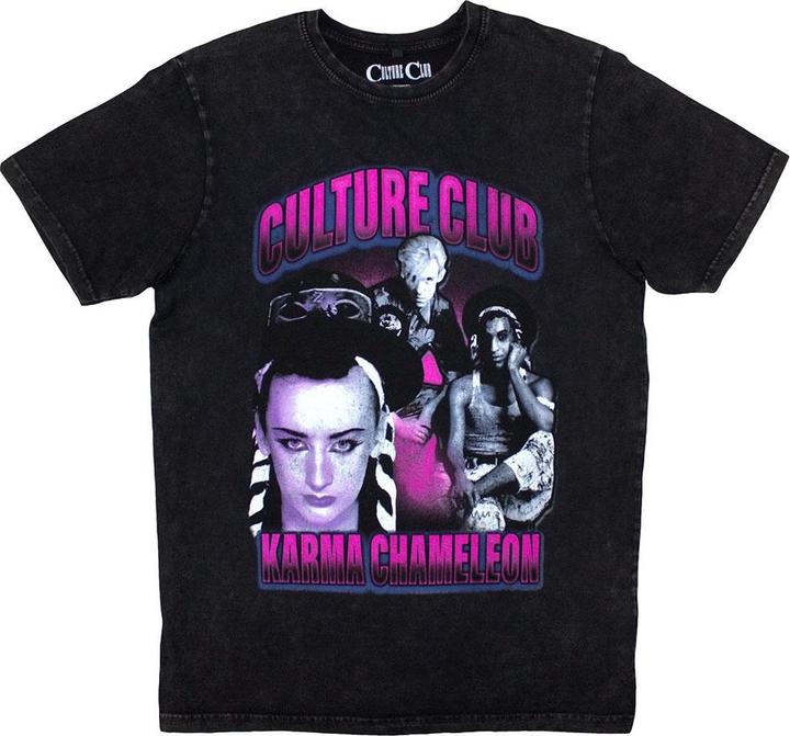 Boy George & Culture Club Karma Chameleon TShirt