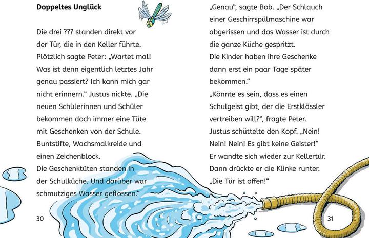 Produktbild Kosmos Die drei??? Kids, Bücherhelden 2. Klasse, Geister in der Schule (Deutsch, Ulf Blanck, Boris Pfeiffer, Stefani Kampmann, 2024)