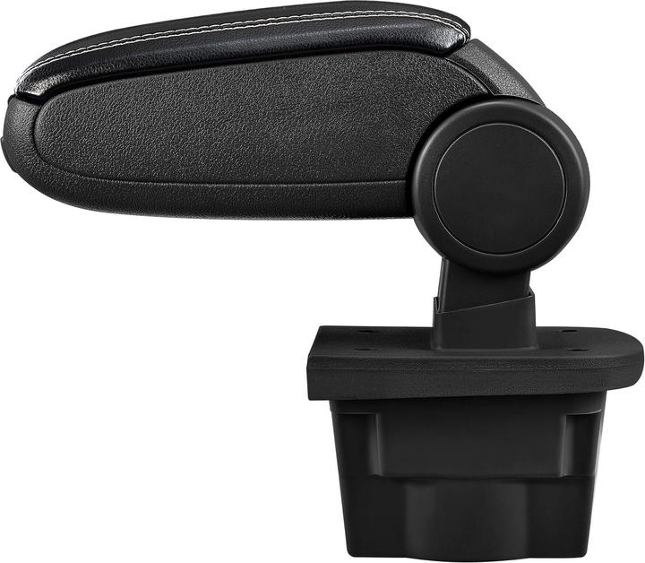 Produktbild Pro-Tec Mittelarmlehne Opel Astra J mit Staufach Kunstleder Schwarz mit weissen Nähten