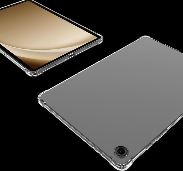 Actual product image Cazy Silicone Case Compatible with Samsung Galaxy Tab A9 - Soft TPU Protection - Transparent (Galaxy Tab A9)
