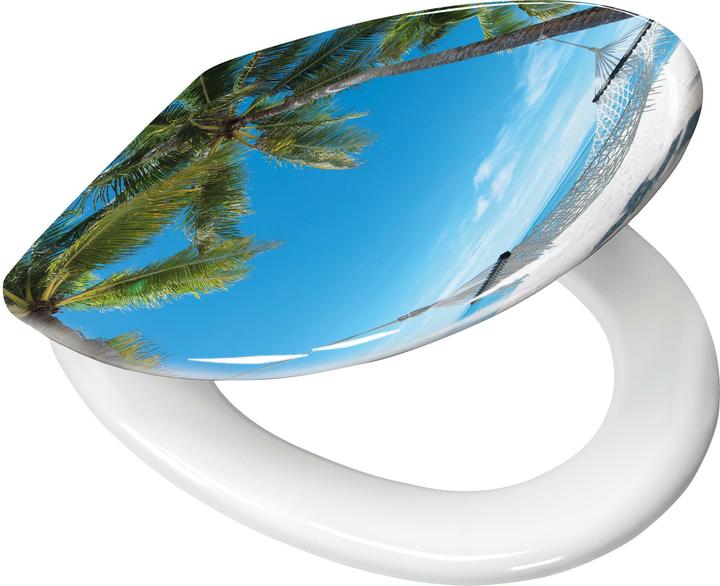 Produktbild Kleine Wolke Toilettensitz Bahamas Absenkautomatik, Mehrfarbig
