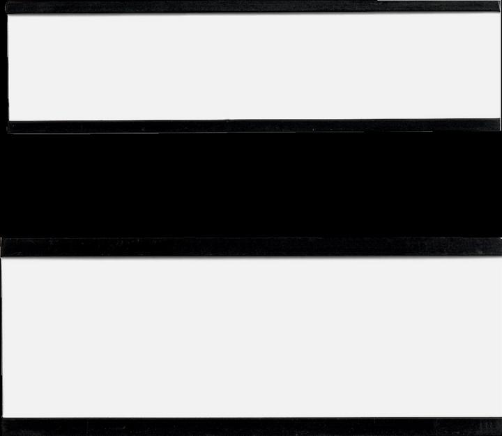 Actual product image Franken Magnetic label tr.15x50 40pcs. (40 x)
