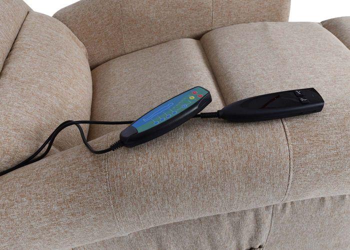 Produktbild Mendler Fernsehsessel HWC-K63, Relaxsessel Sessel, Liegefunktion Aufstehhilfe Massage Heizfunktion, Stoff/Te