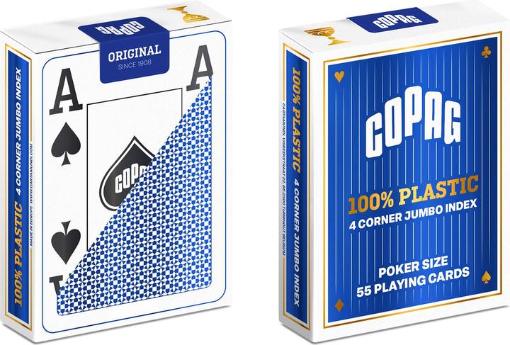 Actual product image Copag Poker cards deck (German, French, Italian, English)