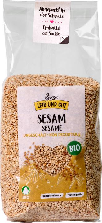 Image du produit Leib und Gut Sésame bio non décortiqué 350 g (355 g)