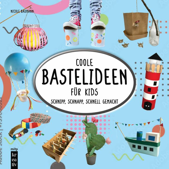 Produktbild Coole Bastelideen für Kids (Deutsch, Nicole Baumann, 2024)