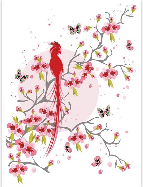 Image du produit Trenddeko Oiseau de paradis (240 x 300 cm)