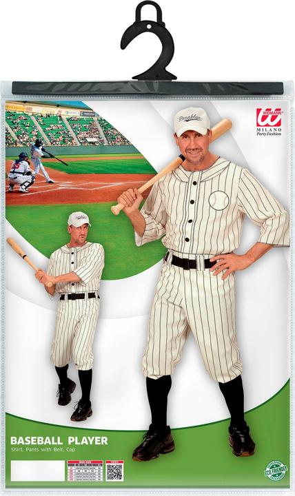 Produktbild Widmann Baseball Spieler Kostüm (XL)
