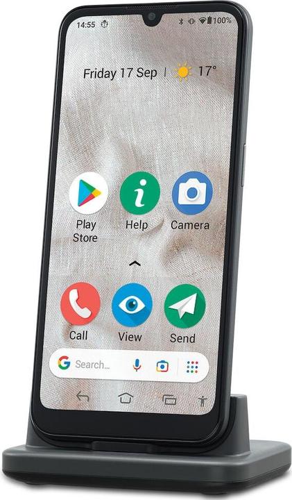 Produktbild Doro 8110 - gra - 4G smartphone - 32 G (32 GB, Grey, 6.10", Single SIM, 13 Mpx, 4G)
