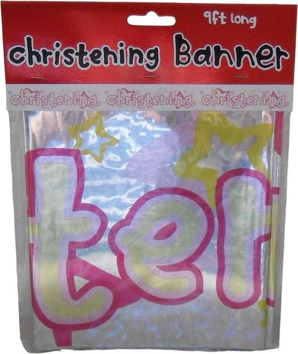 Produktbild Generic Sterne Taufe Banner