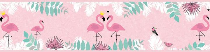 Produktbild A.S. Création Lovely Kids Kinderzimmer Flamingo Love mit Flamingos (15 x 500 cm)