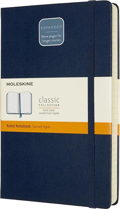 Image du produit Moleskine Carnet de notes HC L/A5 (À rayures, Couverture rigide)