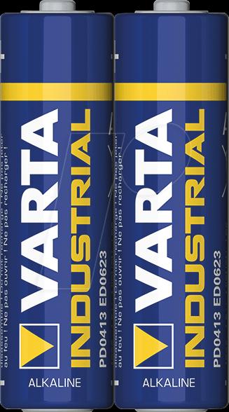 Immagine prodotto Varta Industria degli alcali per batterie. AA Mignon LR6 4006 Ind - Batteria - Mignon (AA) (2 pz., AA, 2960 mAh)