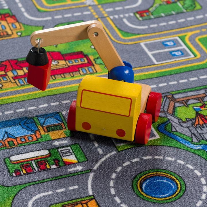Image du produit Snapstyle Tapis de jeu pour enfants Terrain d'aventure (80 x 200 cm)