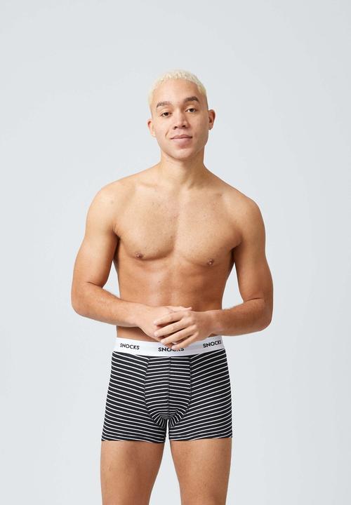 Actual product image Snocks Boxershorts mit Streifen (XL, pack of 6)