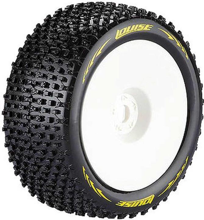 Louise T-Pirate Reifen soft auf Felge weiss 17mm (2)
