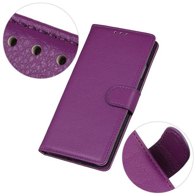 Actual product image MU Classic Litchi Leather Bookcover Series (OnePlus North N200 5G)