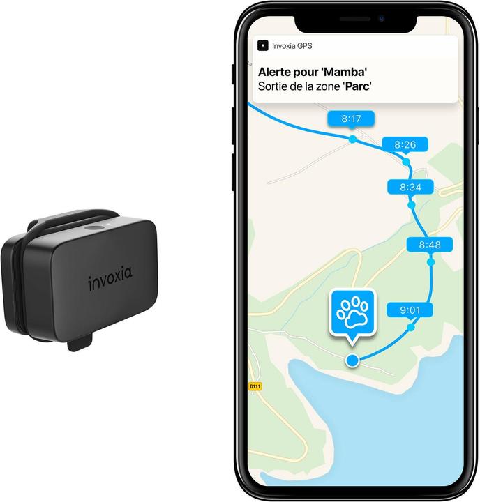Actual product image Invoxia Pet GPS Tracker (Dog, Cat, General)