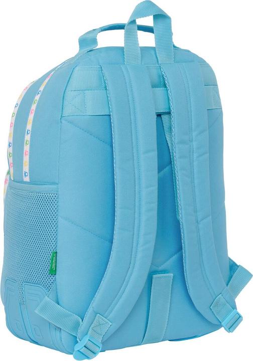 Image du produit Benetton Sac à dos scolaire Spring Celeste 32 x 42 x 15 cm