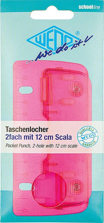 Actual product image Wedo Pocket Punch