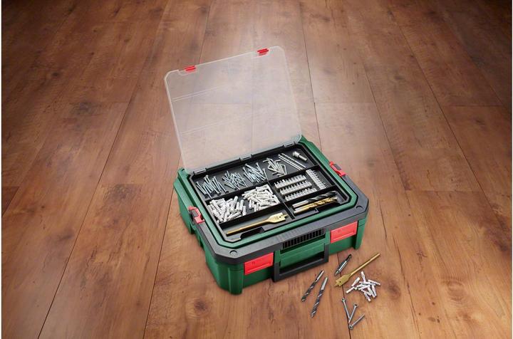 Actual product image Bosch Home & Garden PSR 1800 LI-2 Systembox Set (Rechargeable battery operated)