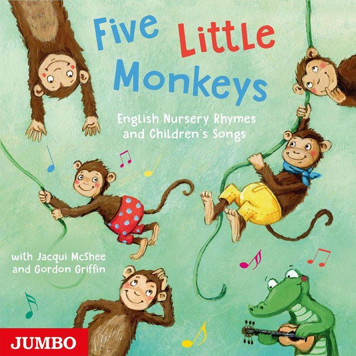 Image du produit Jumbo Cinq petits singes. English Nursery,CD (Jacqui McShee, Gordon Griffin, Anglais)