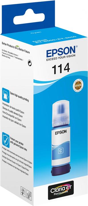 Image du produit Epson 114 Bouteille d'encre EcoTank (C)