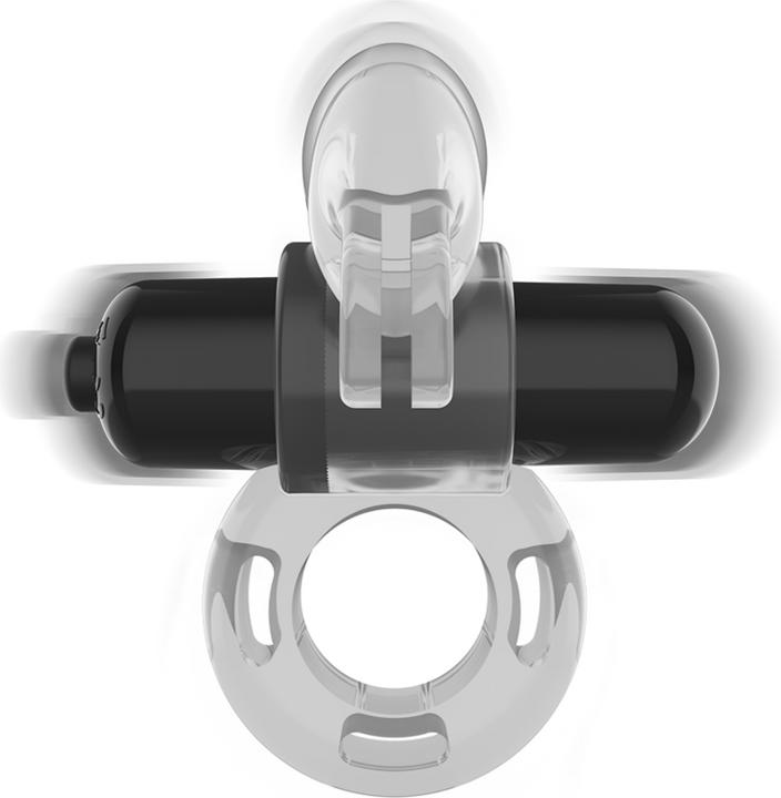 Actual product image Intense Fry Rechargeable And Vibrating Ring Clear