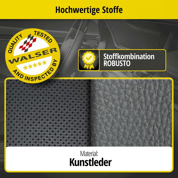 Immagine prodotto Walser Coprisedili per Audi A6 Avant (4G5, 4GD, C7) 05/2011-09/2018, 2 coprisedili singoli