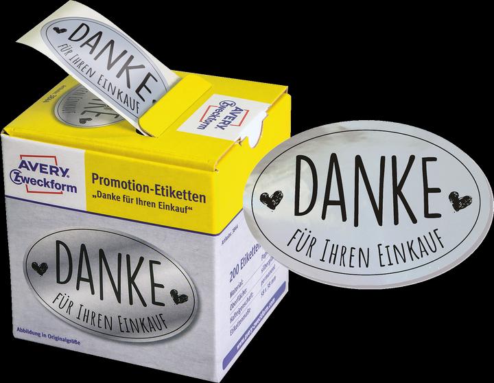 Productafbeelding Avery Promotionele sticker Bedankt voor uw aankoop