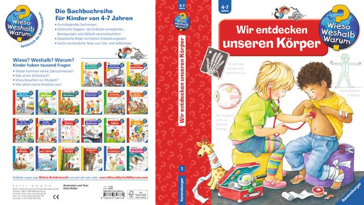 Produktbild Ravensburger Wir entdecken unseren Körper (Deutsch, Doris Rübel, 2012)