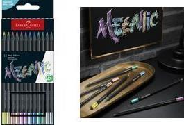 Immagine prodotto Faber-Castell Astuccio per matite colorate (Multicolore metallizzato, 12 x)