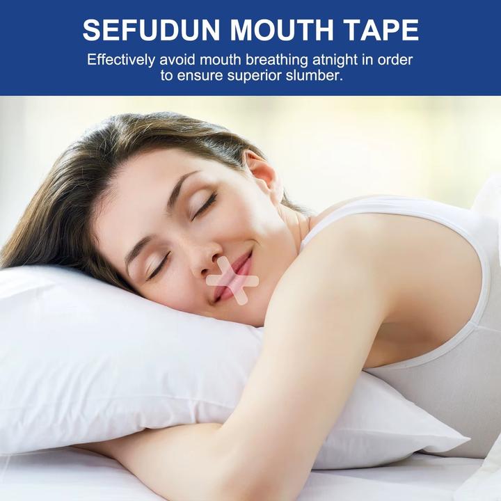 Produktbild Swissdetector Mouth Tape - Hypoallergenes Klebeband - 120Stk (Hygieneprodukt)